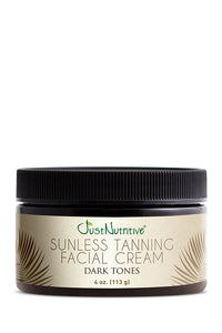 Sunless Tanning Facial Cream Dark Tones